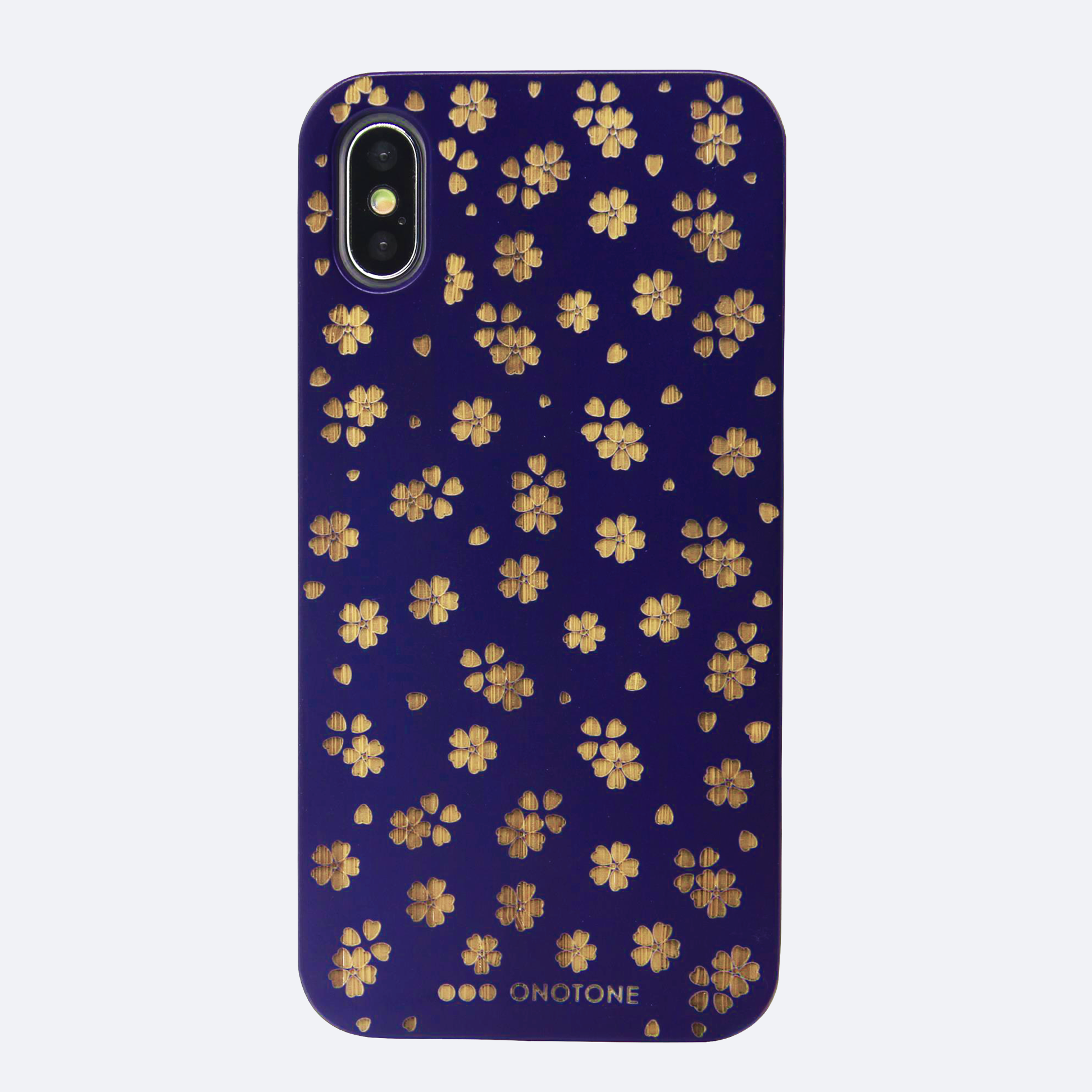 carved wood iPhone case