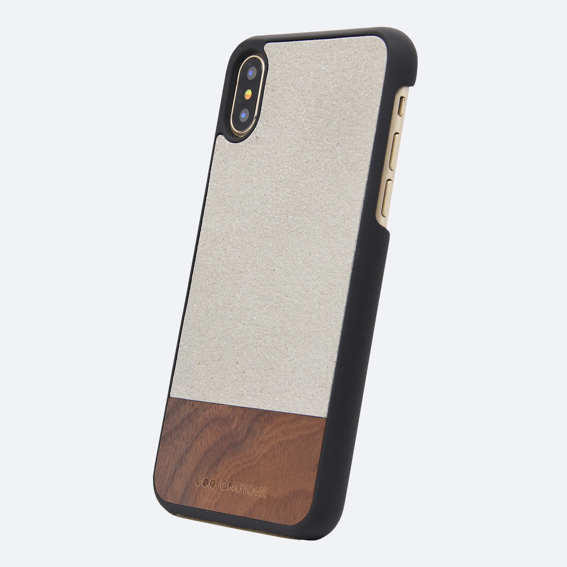 walnut wood iPhone case