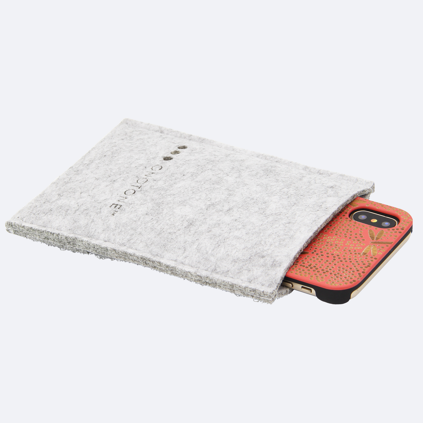 Felt iPhone pouch